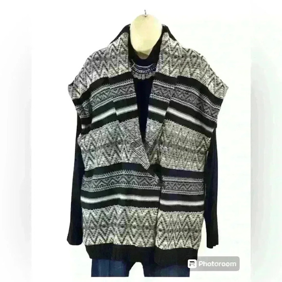 Like New Chaps Western Sweater Vest Size xL - Picture 1 of 6